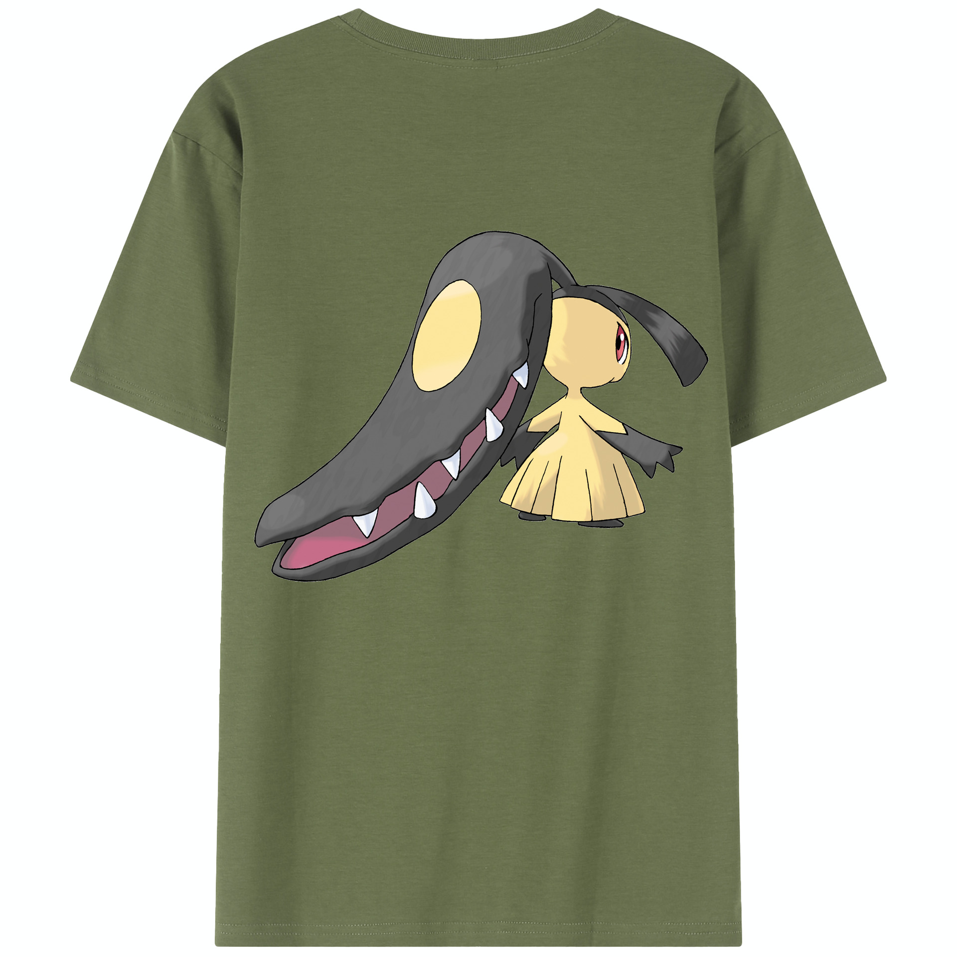 （画像用） ポケットモンスター Pokémon 綿100％半袖Tシャツ（背面プリント）